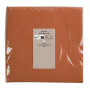 50 Serv.OUATE micro-gauf.20X20 Terracotta