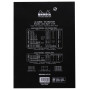 dotPad - bloc agrafé Rhodia BLACK N°18 21x29,7cm dot 80f 80g