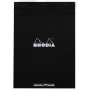 dotPad - bloc agrafé Rhodia BLACK N°18 21x29,7cm dot 80f 80g