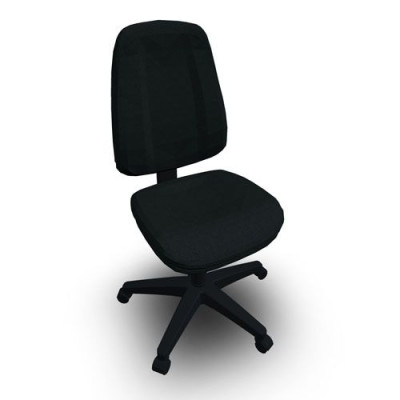 SIEGE CONT.PERM. TISSU SANS ACCOUDOIRS PIETEMENT NYLON TISSU NOIR BI SV