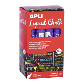 CRAIE LIQ EFFACABLE VIOLET PAS 5,5MM 12U