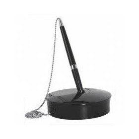 SOCLE+STYLO A BILLE CHAINETTE