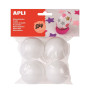 SACH 4 BOULES  POLYSTYRENE D45MM