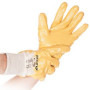 GANTS NITRIL GRIP JAUNE Taille M