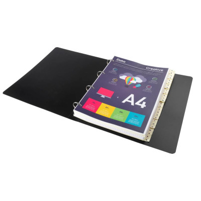 INTERCAL. CARTE PEAU A4 26 POS. A-Z