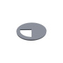 OBTURATEUR EOL ABS GRIS ALU BOUCHON D60 BAGUE D80MM OI