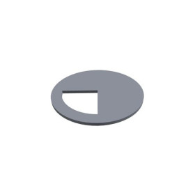 OBTURATEUR EOL ABS GRIS ALU BOUCHON D60 BAGUE D80MM OI