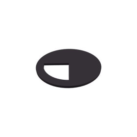 OBTURATEUR EOL ABS ANTHRACITE BOUCHON D60 BAGUE D80MM OK