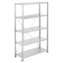 Rayonnage galva element suivant h2000 l1000  p400 2 pieds + 5 niveaux étagère 18