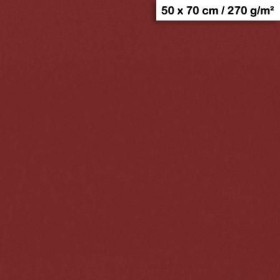 1F couleur Maya 50x70cm 270g bordeaux
