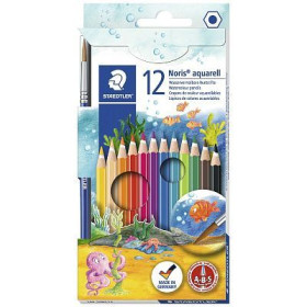 STAEDTLER 12 Crayons aquarelle Noris