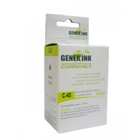 Cartouche Generique PG-40 22 ML / 630 pages Black