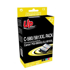 Cartouche CANON compatible 580XXL-581XXL 2BK+C+M+Y 27288