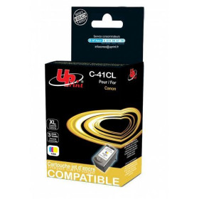 Cartouche UP CL41-XL  pour Canon 18 ML / 500 pages  M+C+Y