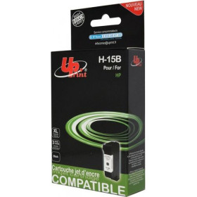 Cartouche n°15 pour HP 50 ml Black