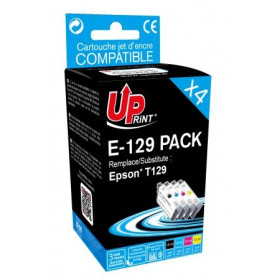 Pack 5 cartouches compatibles Uprint T1295 2BK+C+M+Y Epson