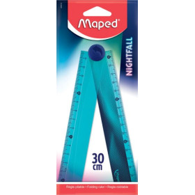 MAE REGLE 30CM NIGHTFALL TEENS 281018