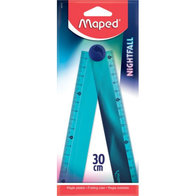 MAE REGLE 30CM NIGHTFALL TEENS 281018