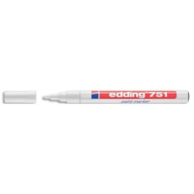 EDG MARQ PEINTURE FIN BLANC 4-751049
