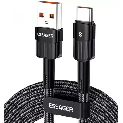 ESSAGER Cordon USB-A vers USB-C 100W - 1,0m