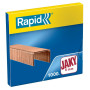 Agrafes, Rapid JAKY 6mm, Cuivre, Boite presentoir de 20x1000