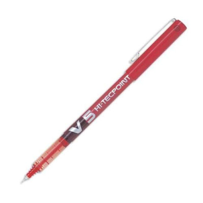 Pilot stylo roller v5 fin rge 085697