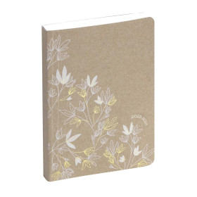 Agenda Kraft 12 x 17 cm Journalier Août à Juillet