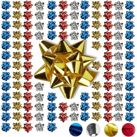 Noeud adhésif emballage cadeau 5cm