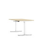 Bureau reglable hauteur axel rect. l160xp80 cm- ep25 mm ma - structure so - syst