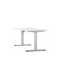 Bureau reglable hauteur electrique axel rect. l140xp80 cm- ep25 mm mg - structur