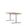 Bureau reglable hauteur electriq axel rect. l140xp80 cm- ep25 mm  - structure  -
