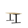 Bureau reglable hauteur electrique axel rect. l160xp80 cm- ep25 mm ri - structur