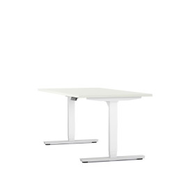 Bureau reglable hauteur electrique axel rect. l160xp80 cm- ep25 mm mg - structur