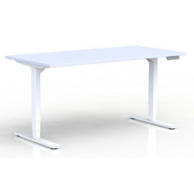 Bureau reglable hauteur electrique axel rect. l180xp80 cm- ep25 mm mg - structur