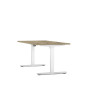 Bureau reglable hauteur electriq axel rect. l160xp80 cm- ep25 mm  - structure  -