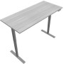 Bureau reglable hauteur electriqueaxel rect. l180xp80 cm- ep25 mm mg - structure