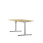 Bureau reglable hauteur electrique axel rect. l160xp80 cm- ep25 mm ri - structur