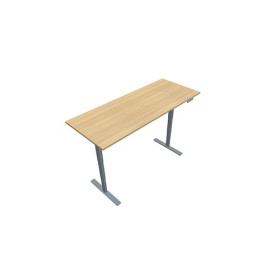 Bureau reglable hauteur electrique axel rect. l200xp80 cm- ep25 mm ri - structur