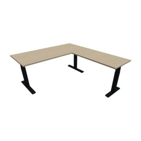 Bureau axel t.rect l1800 rt 600x1200 ep25mm pp obt.syst.motorise ma sg