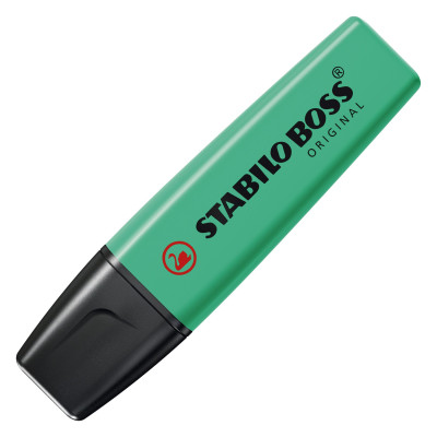 Boite de 10 surligneurs stabilo Boss Turquoise 70 51
