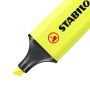 Boite de 10 surligneurs stabilo boss jaune 70 24 ec 70b