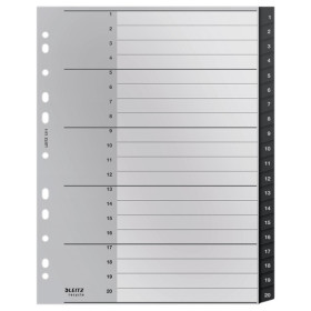 Intercalaire 1 - 20 PP RE CYCLE, Noir