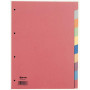 Intercalaire 10 feuilles A4 pastels (5)