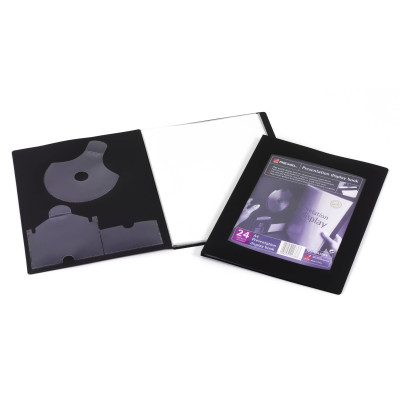Livret de pres A4 24 Pochette Noir