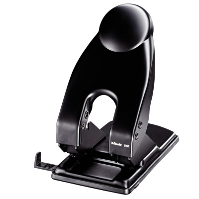 Perforateur de bureau en metal D60 Esselte, Noir