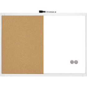 Tableaux magnetiques mixtes 585x430 mm Nobo, Blanc