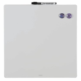Tableau memo carre 360 x 360 mm Nobo, Blanc