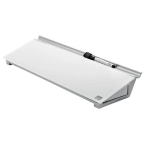Bloc-notes de bureau IMPRESSION PRO Nobo, Verre Blanc brillant