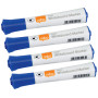Marqueurs pour tableaux Blancs Glide, pointe ogive, Bleu, Boite de 10, Bleu