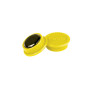 Aimants pour tableaux Blancs, Nobo, Jaunes, 13mm, pack de 10, Jaune